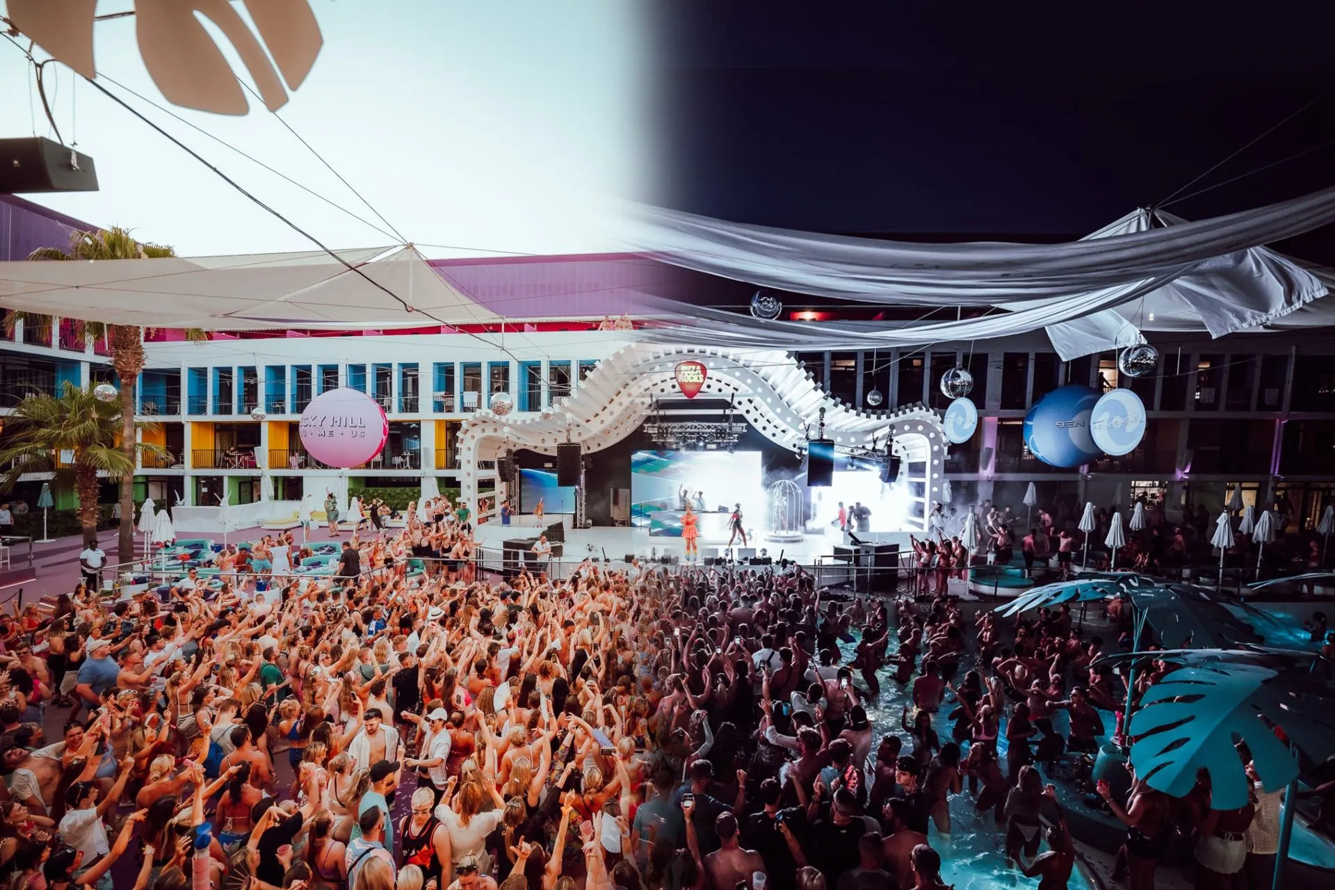 Ibiza Rocks 2024 Day into Night