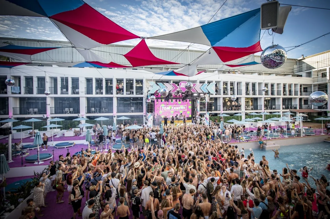 Tom Zanetti Pool Party Ibiza Rocks