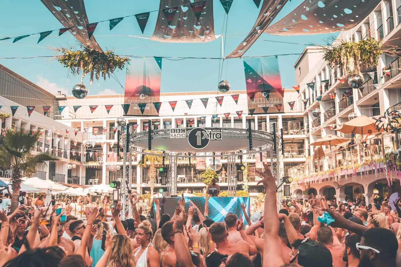 bbc radio 1xtra in ibiza stage