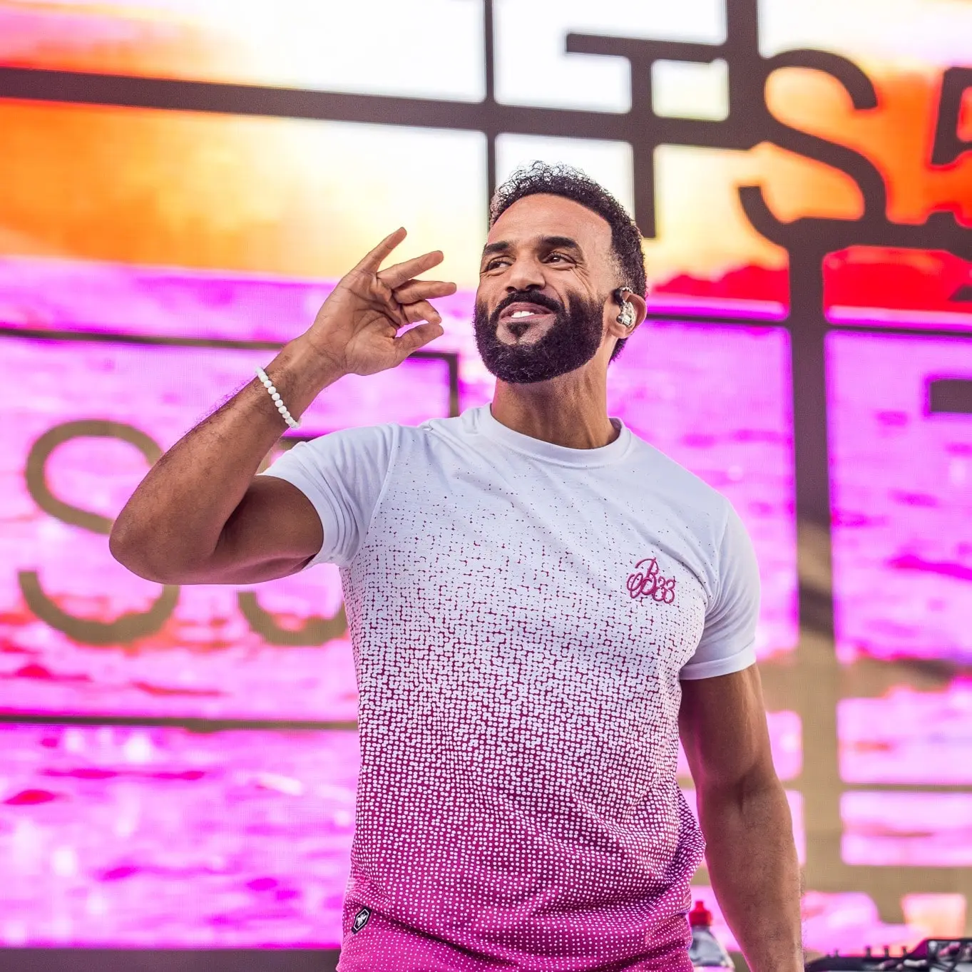 Website Carousel | Craig David on stage at TS5 Pool Party at Ibiza Rocks Hotel 2022