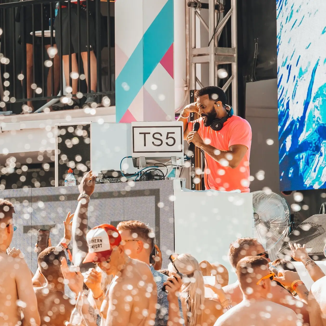 Website Carousel | Craig David on stage at TS5 Pool Party at Ibiza Rocks Hotel 2022