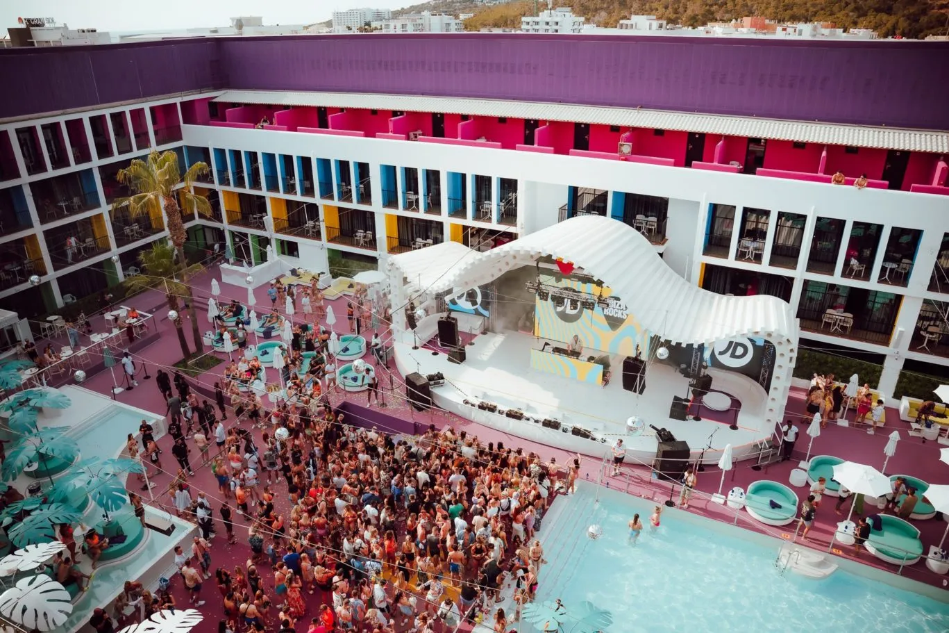 Rooftop Ibiza Rocks Venue