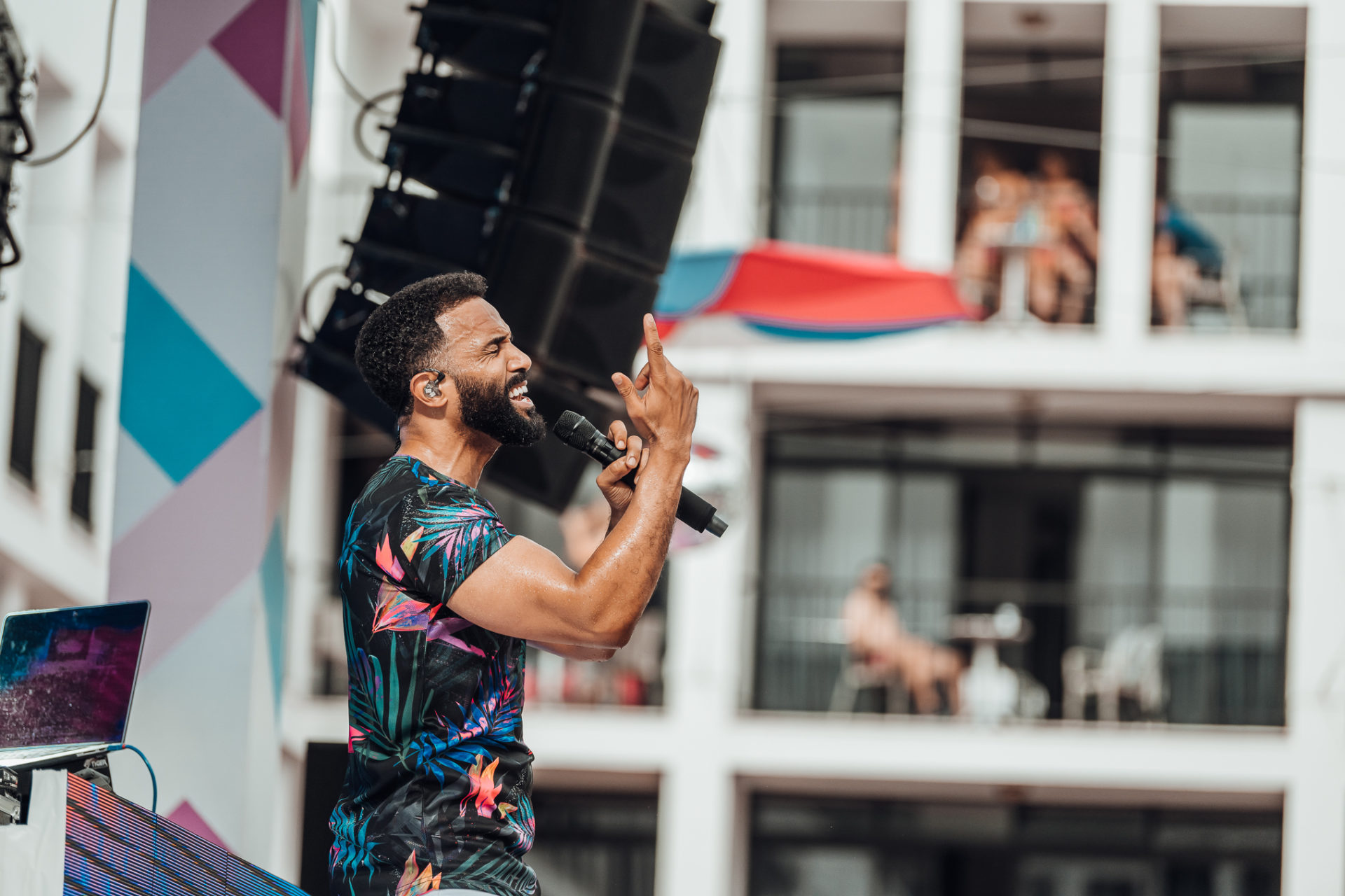 Craig David Pool Party at Ibiza Rocks Hotel
