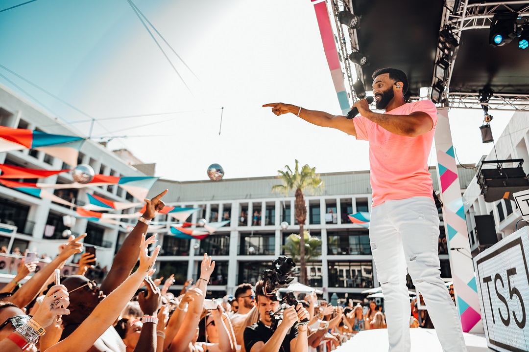 Craig David TS5 Pool Party Ibiza Rocks 2022