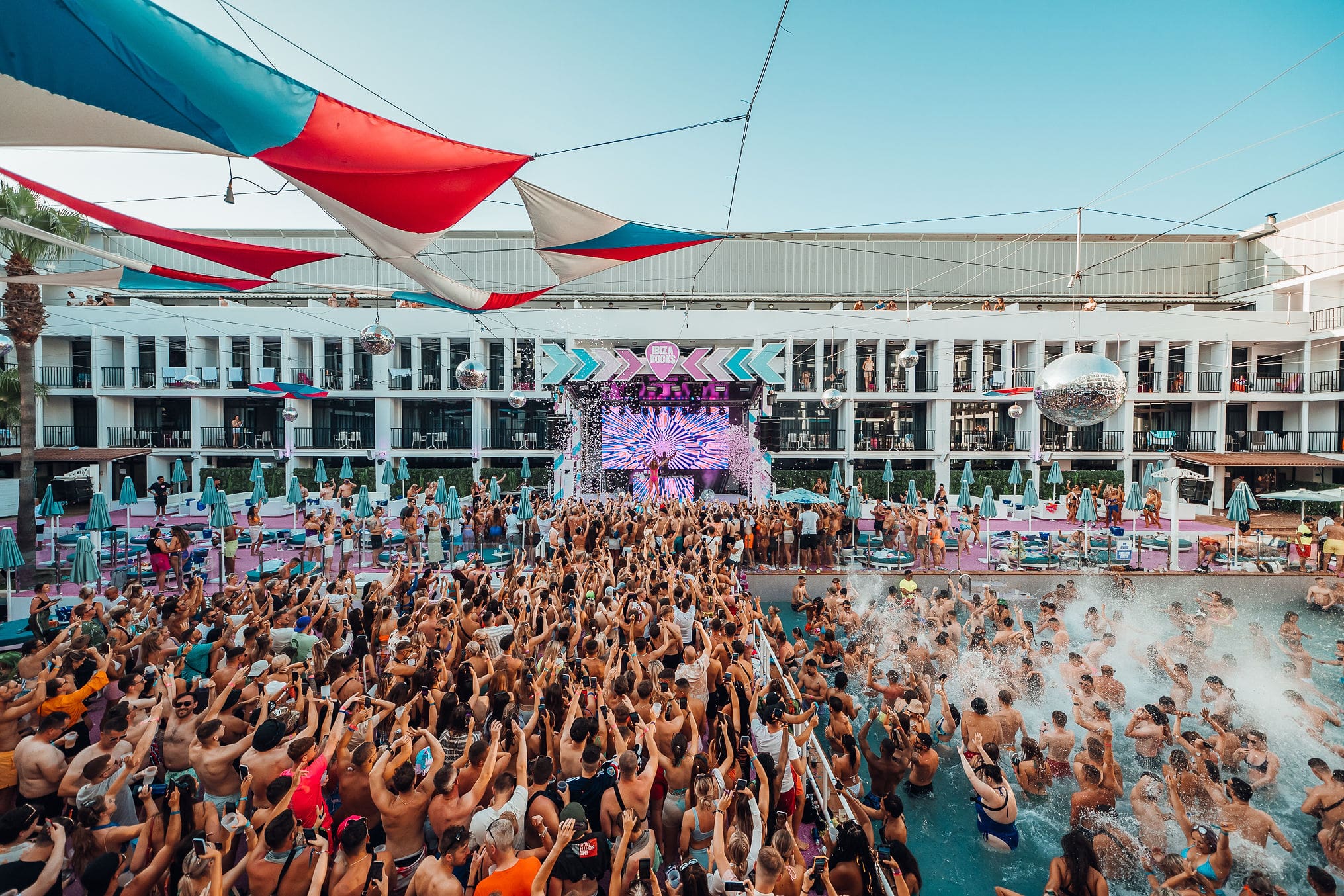 Biggest Pool Parties 2024 Rocks
