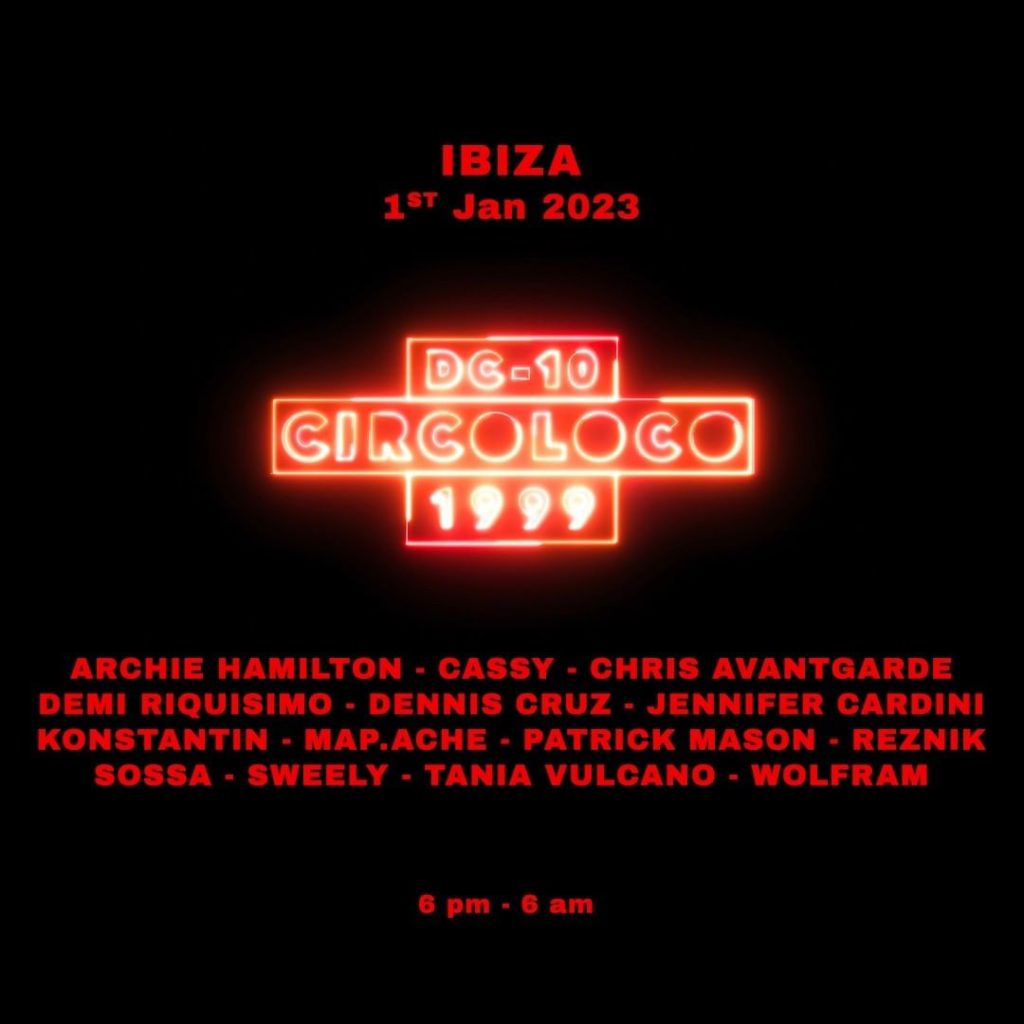 Circoloco DC-10 Ibiza Neujahrstag