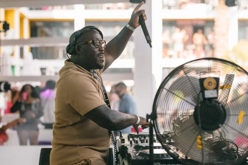 Kenny Allstar Ibiza Rocks UK Rap Pool Party