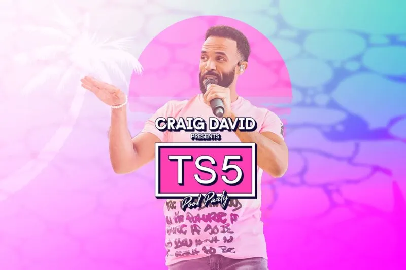 Craig David TS5 Pool Party Artwork 2023