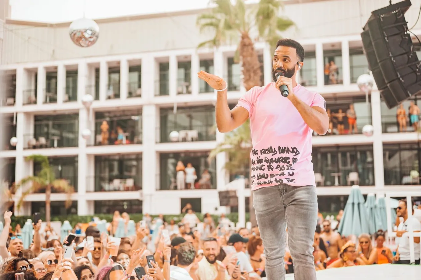Craig David TS5 Ibiza Rocks Pool Party 2023