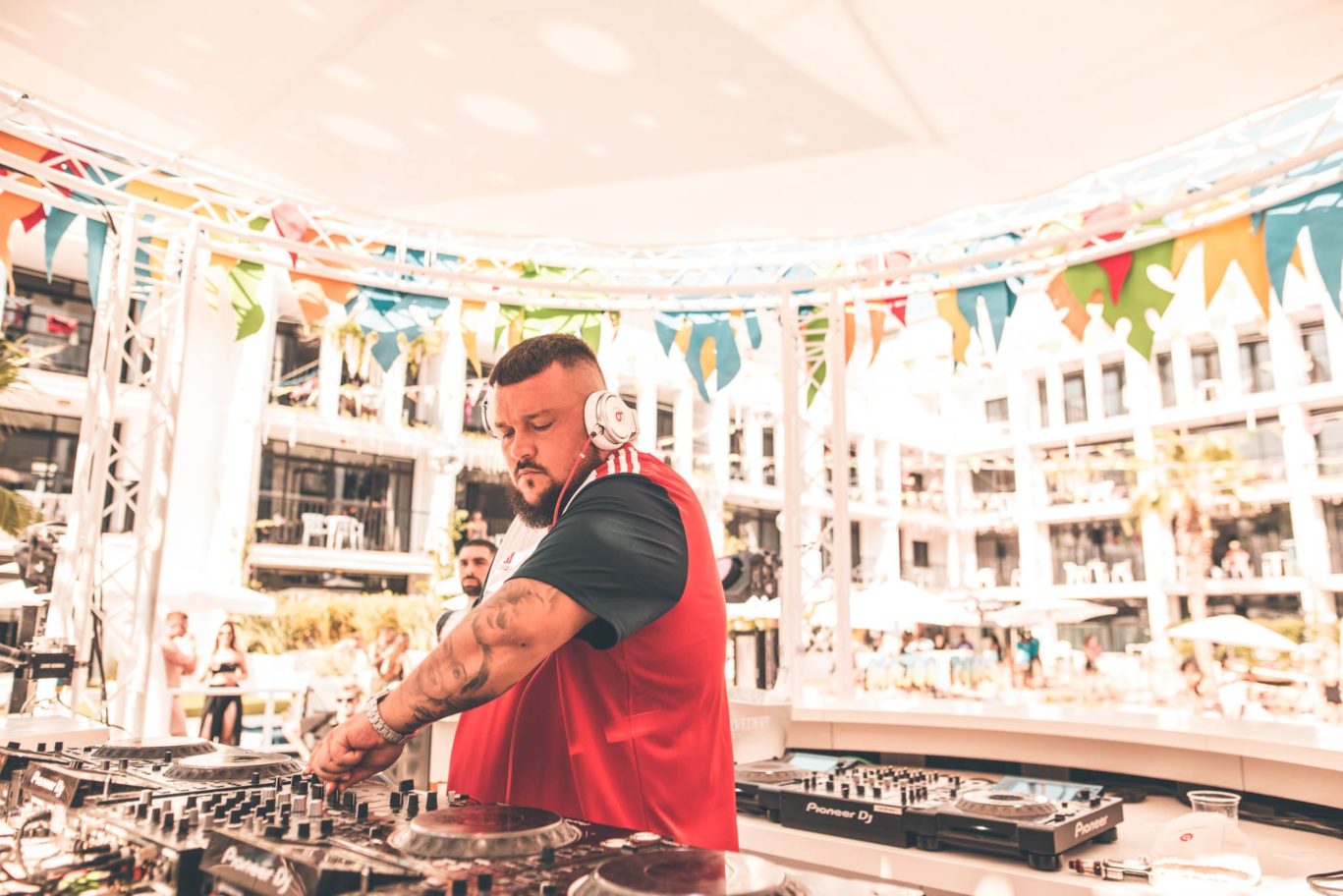 Charlie Sloth Fire in the Pool Ibiza Rocks Pool Party | UK Rap Ibiza