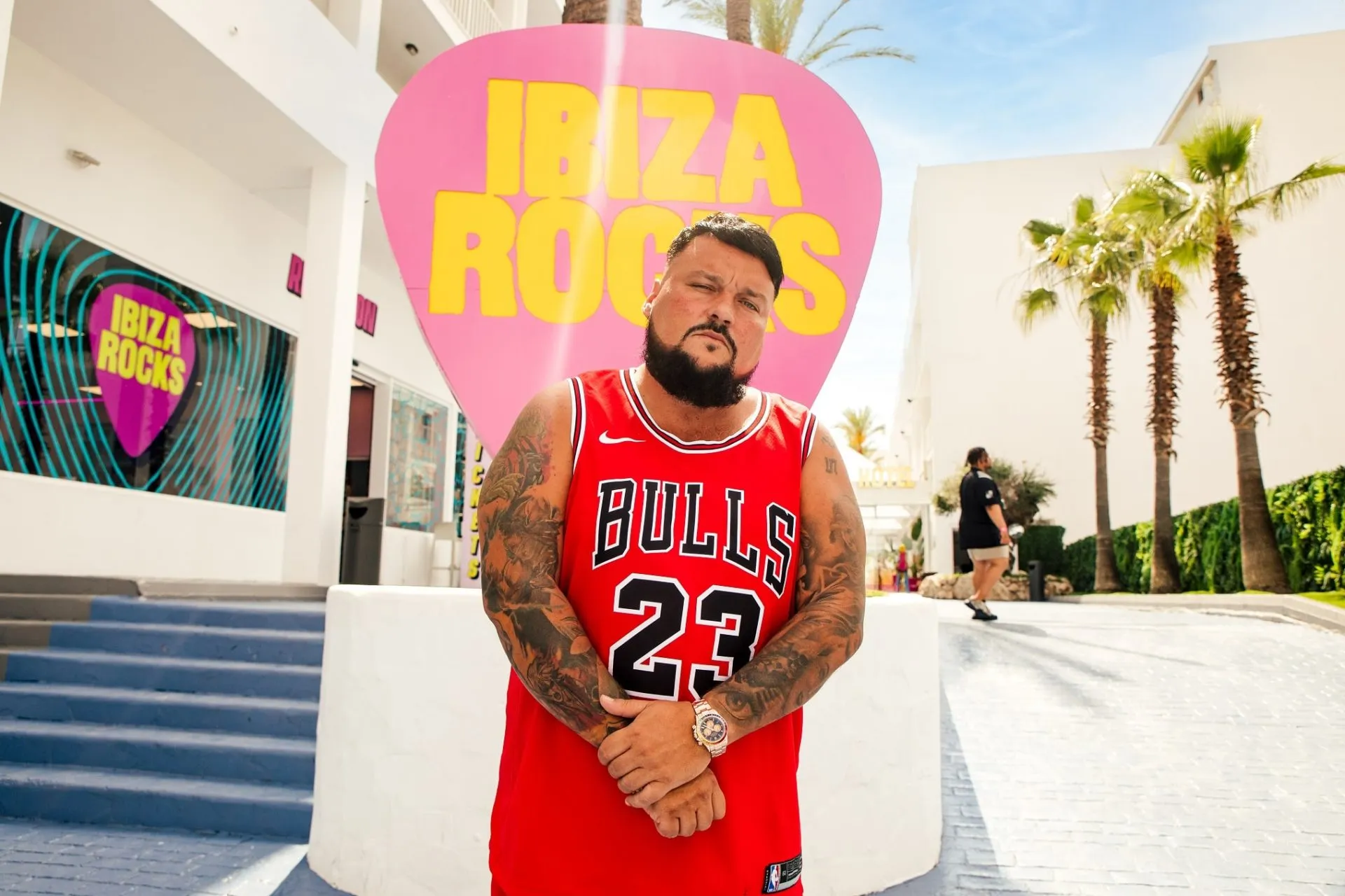 Charlie Sloth Fire in the Pool Party Ibiza Rocks 2023