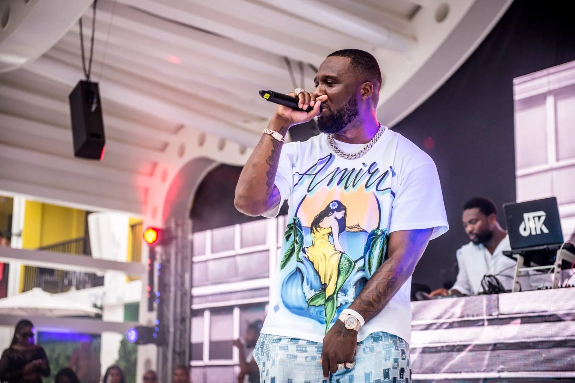 Headie One Ibiza Rocks UK Rap Pool Party