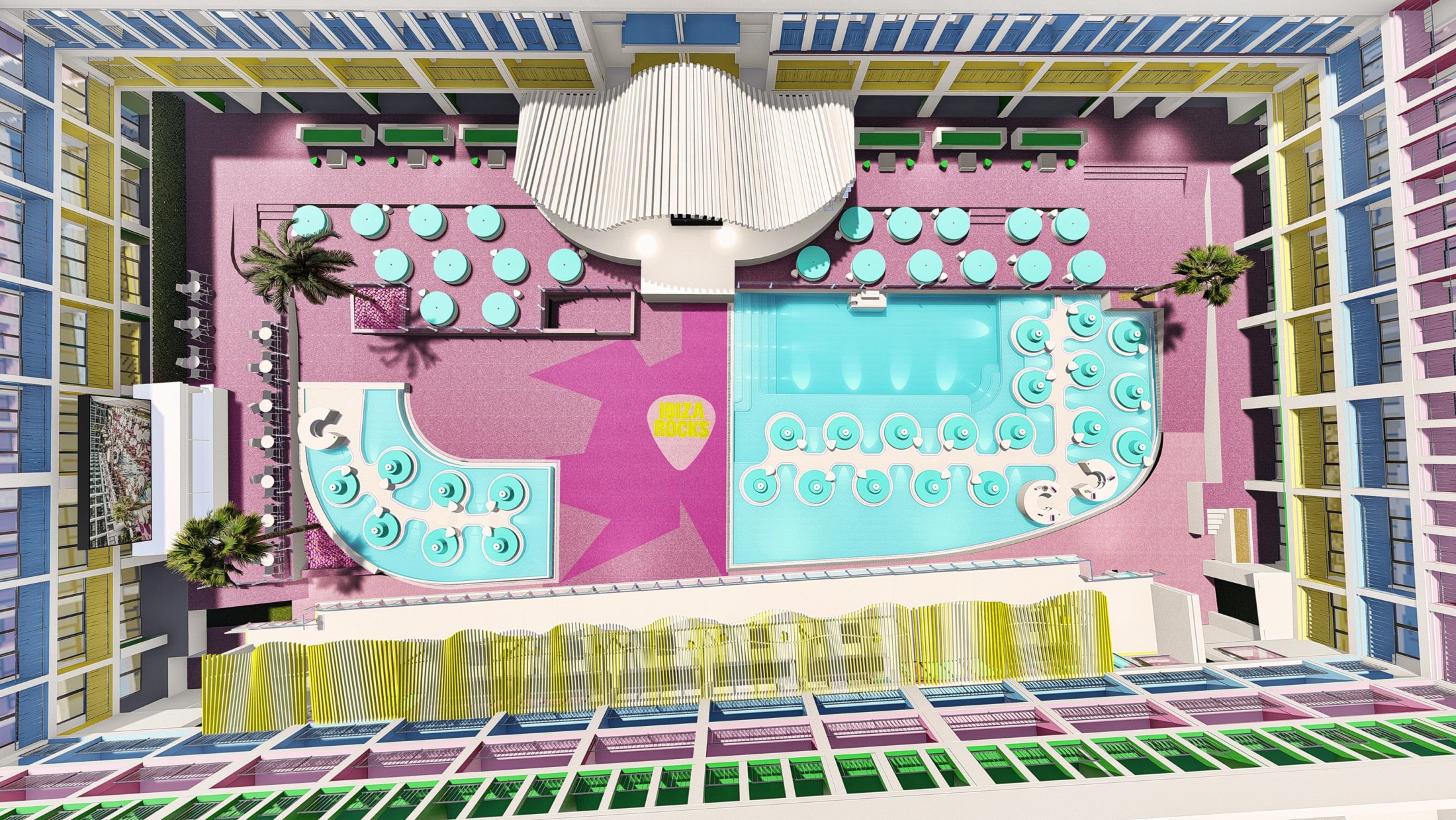 Our Brand New Pool Party venue revealed for 2023 Rocks