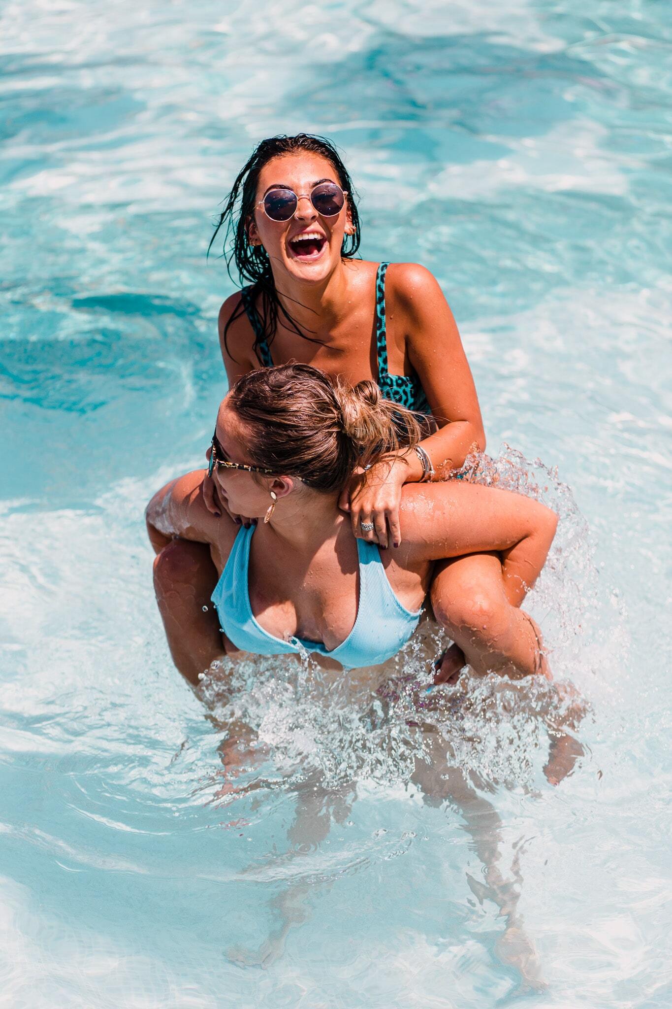 Pool Days Girls in Pool Ibiza Rocks 2025