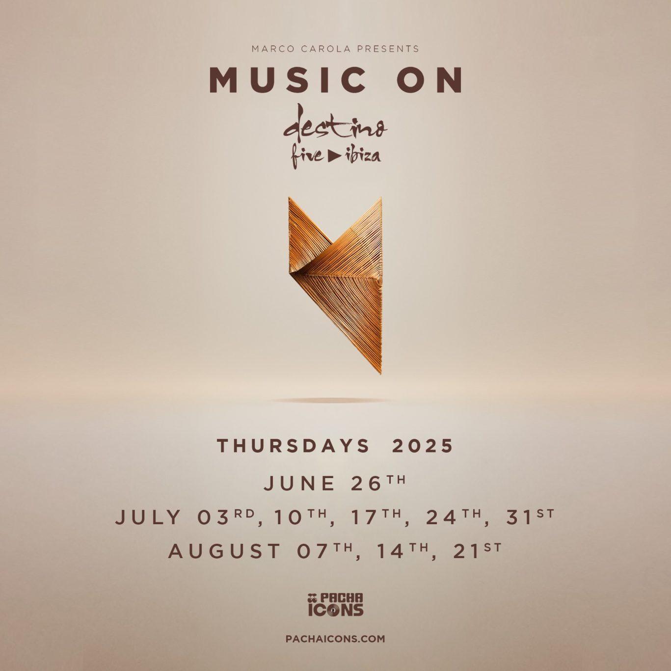 Music On Destino Five Pacha 2025